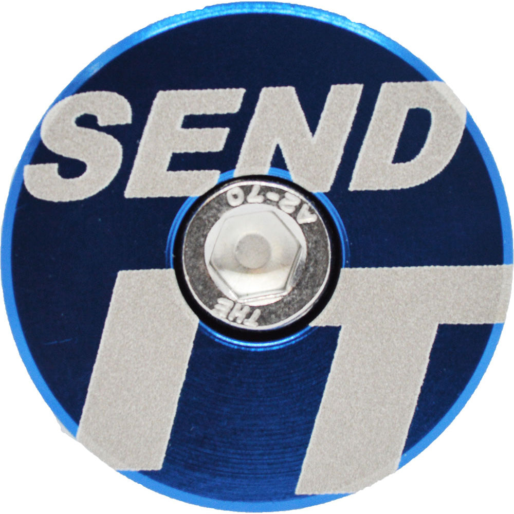 Capped Out Send It Top Cap - Blue - Flat
