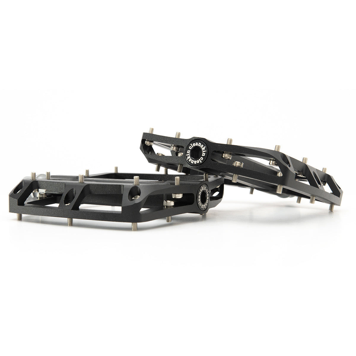 Cleanskin A-Flat Alloy Pedals - Black