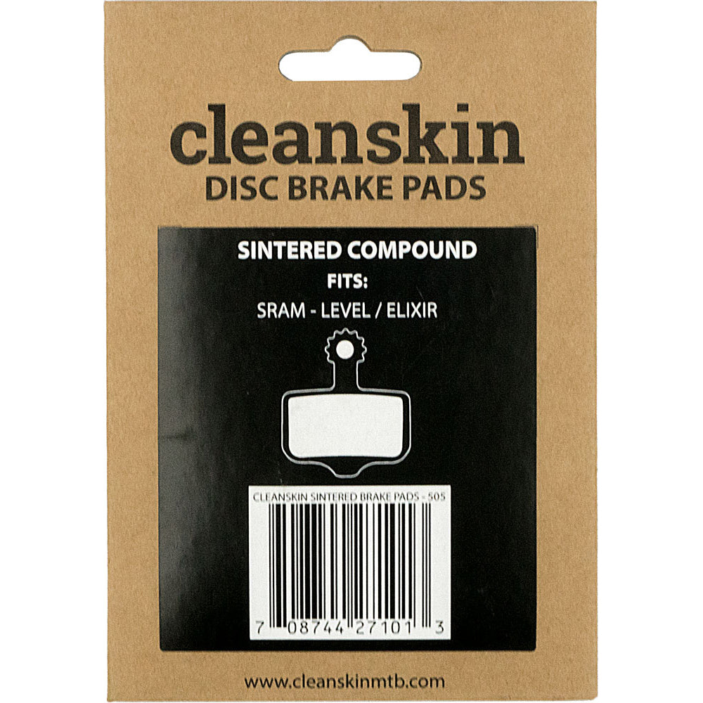 Cleanskin SRAM Level - Avid Elixir - Disc Brake Pads - Sintered - Metallic
