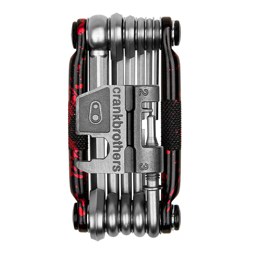 Crank Brothers M17 Limited Edition Splatter Multi Tool - Splatter Red