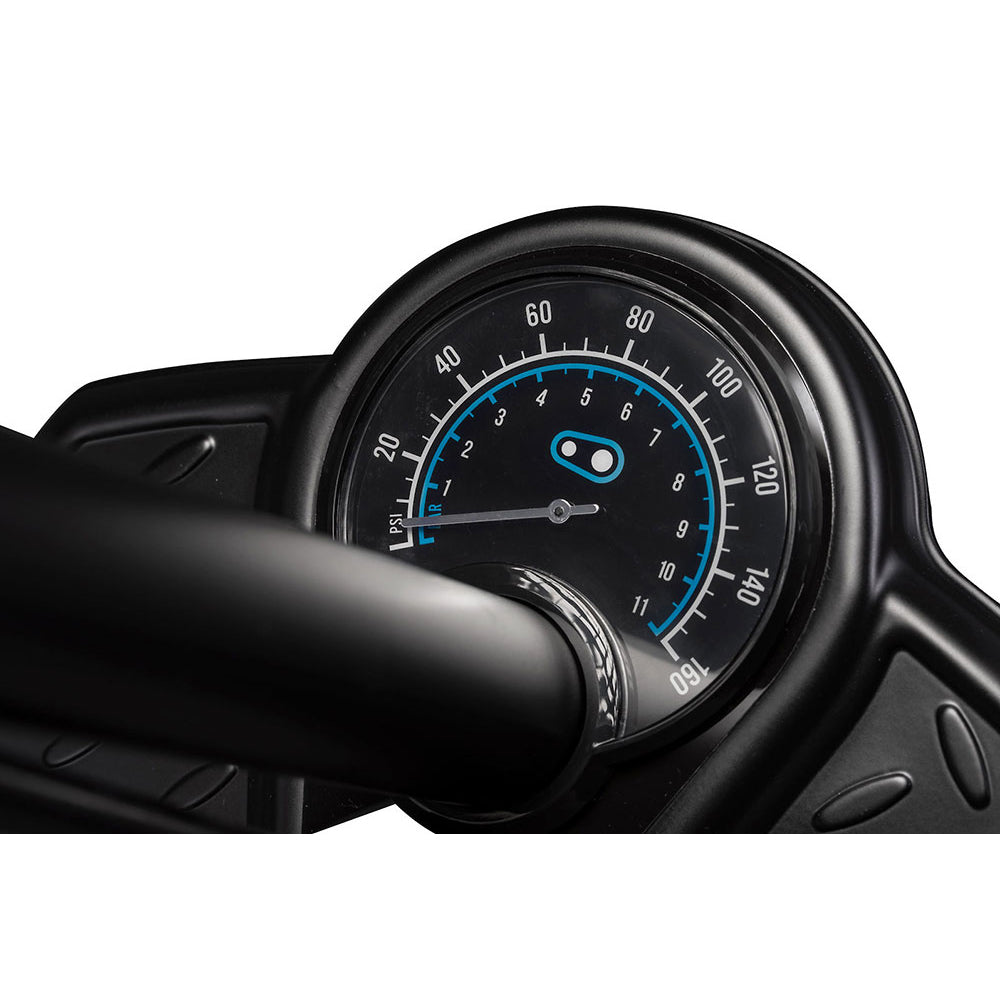 Crank Brothers Sapphire Floor Pump - Black