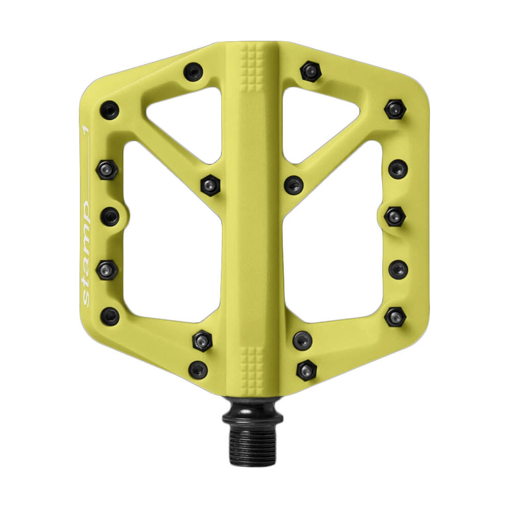 Crank Brothers Stamp 1 Composite Pedals - Citron - S