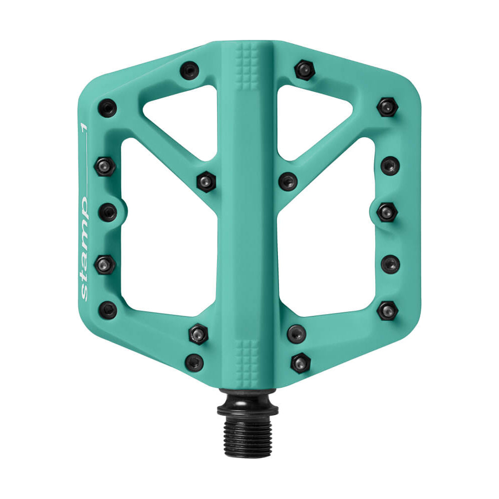 Crank Brothers Stamp 1 Composite Pedals - Turquoise - S