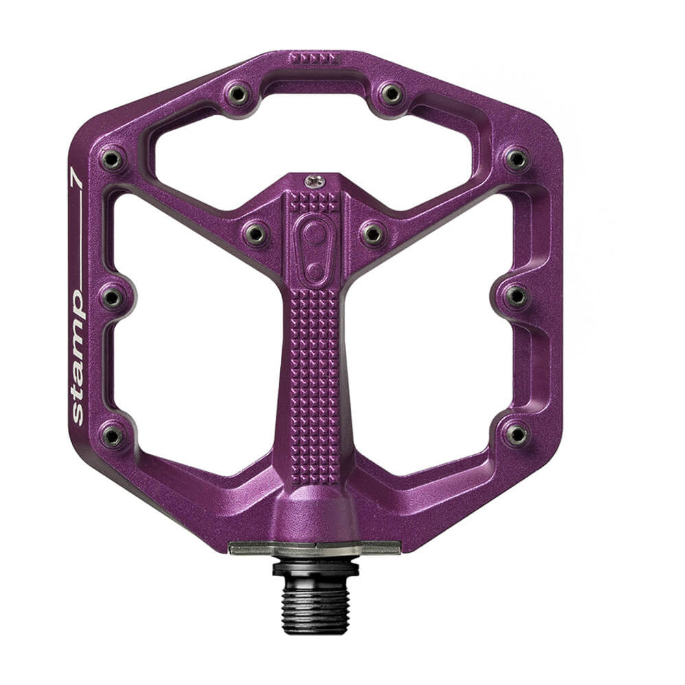 Crank Brothers Stamp 7 Alloy Pedals - Purple LE - S