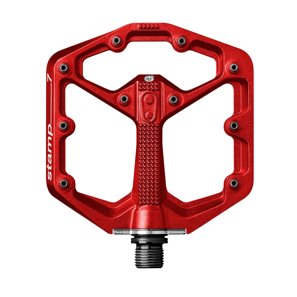 Crank Brothers Stamp 7 Flat Pedals - S - Red