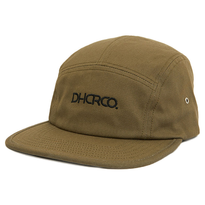 DHaRCO 5 Panel Cotton Snapback Hat - One Size Fits Most - Camo