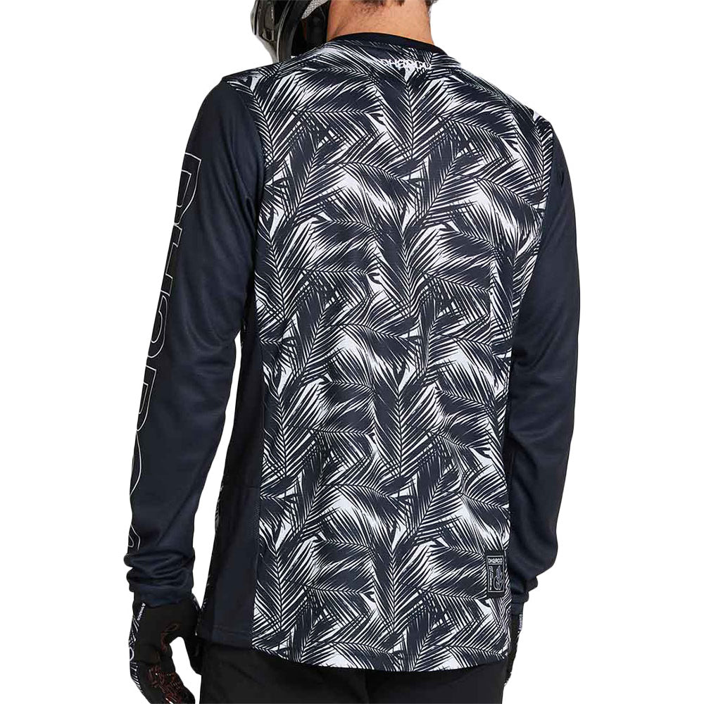 DHaRCO Men's Gravity Long Sleeve Jersey - L - Stealth Palm