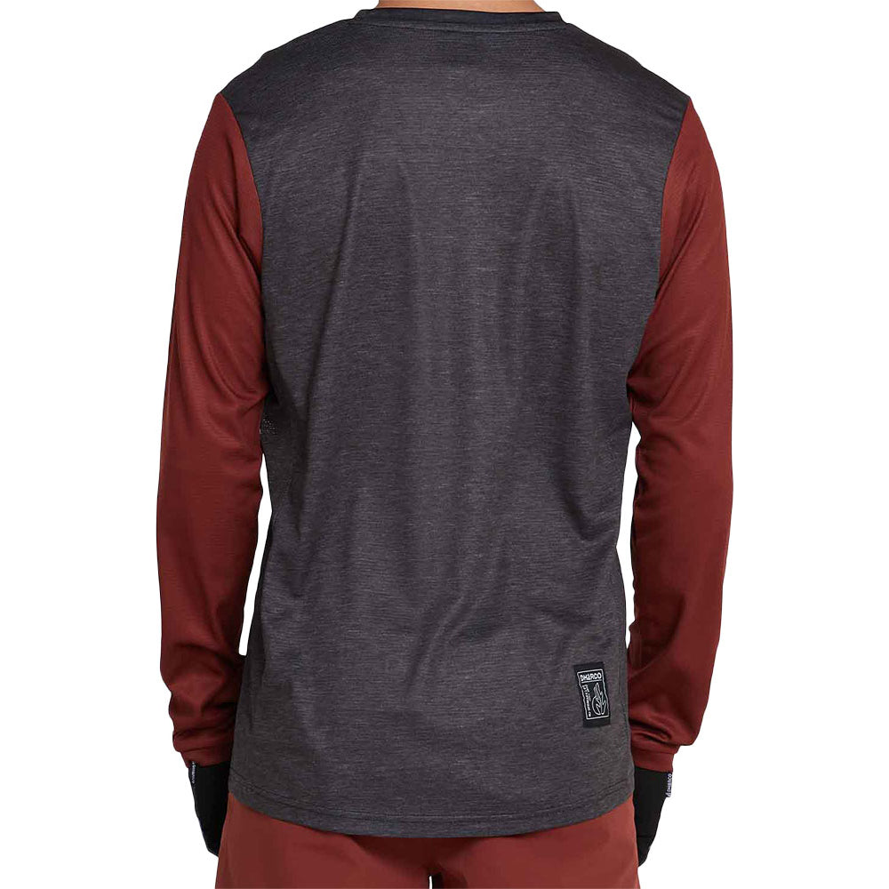 DHaRCO Men's Gravity Long Sleeve Jersey - L - Sundown