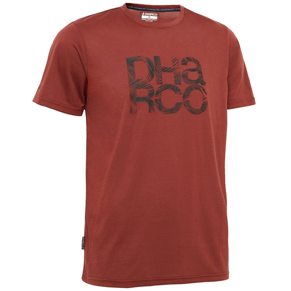 DHaRCO Men's Tech Tee - M - Red Rock