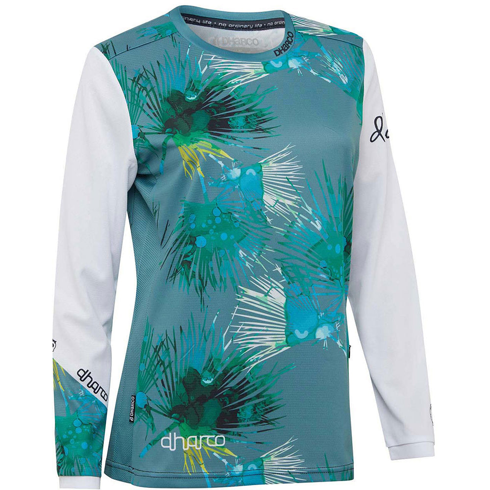 DHaRCO Women's Long Sleeve Gravity Jersey - L - Ocean
