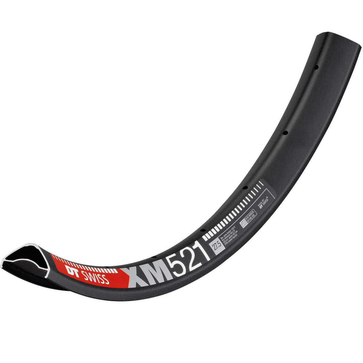 DT Swiss XM521 Rim - Black - 32 Hole - 27.5 Inch
