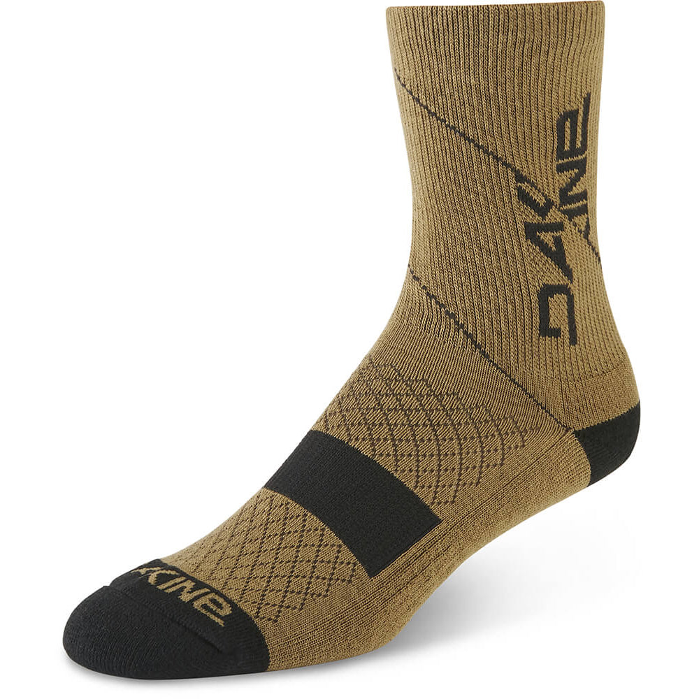 Dakine Berm Crew Socks - S-M - Dark Olive