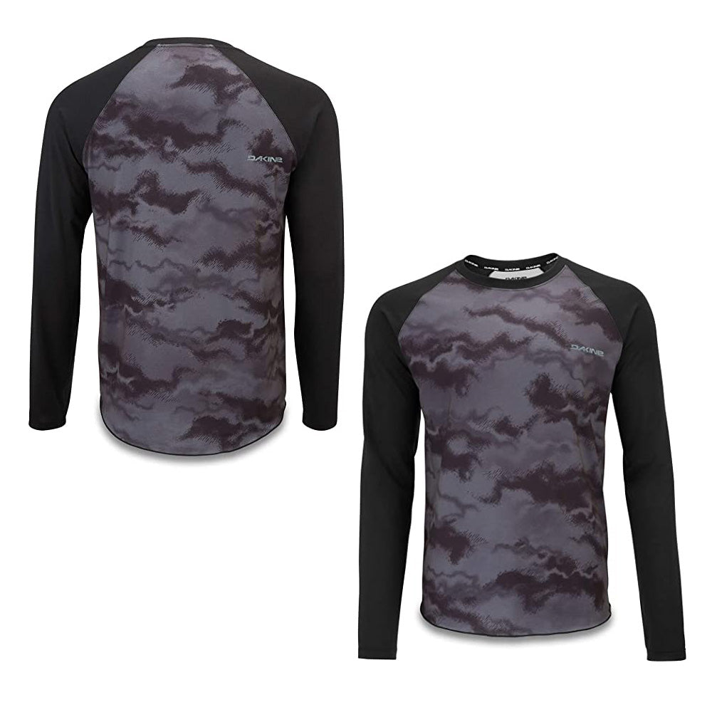 Dakine Dropout Long Sleeve Jersey - S - Black - Dark Ashcroft