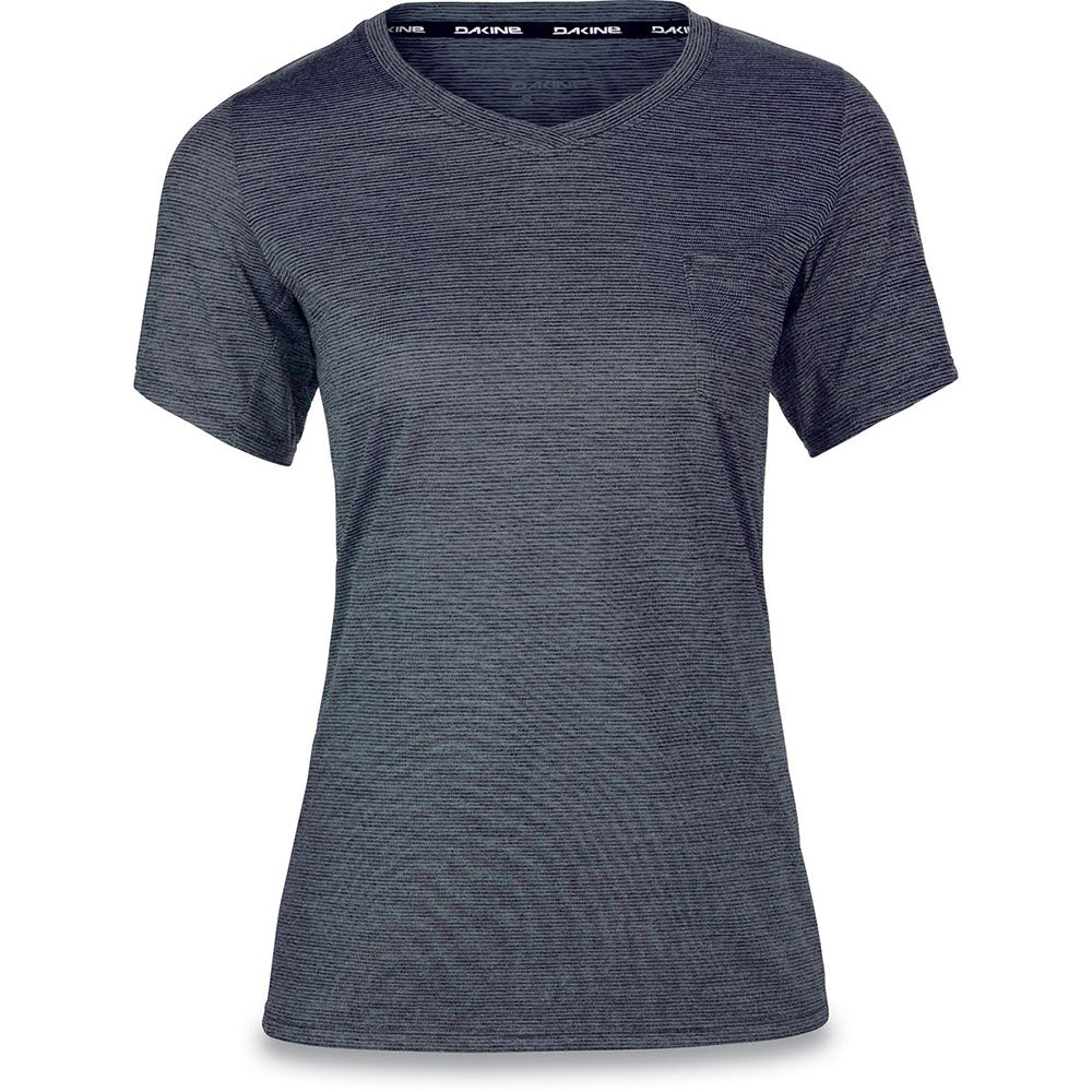 Dakine Roslyn Women's Short Sleeve Jersey - S - Crown Blue Tracks