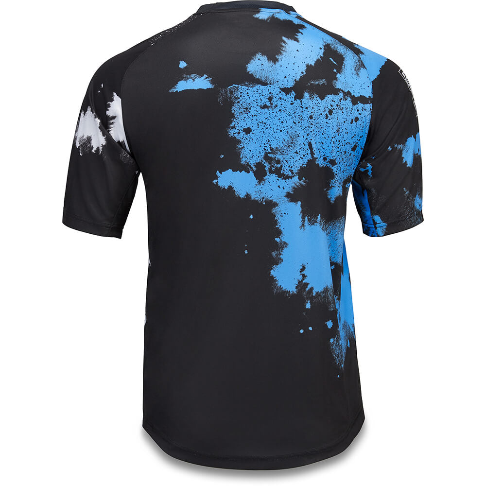 Dakine Thrillium Short Sleeve Jersey - L - Cyan