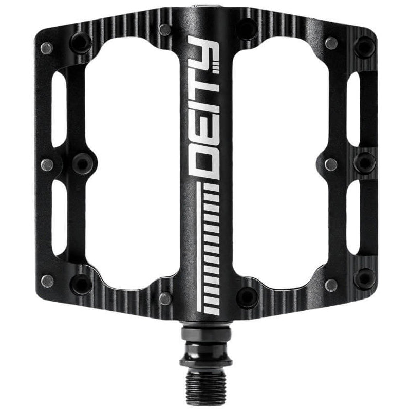 Deity Black Kat Alloy Flat Pedals - Black