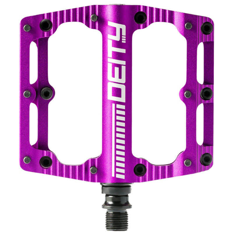 Deity Black Kat Flat Pedals - Purple