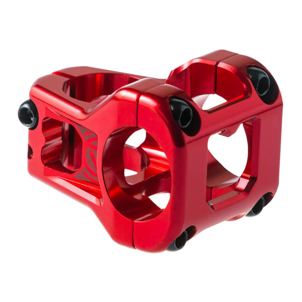 Deity Cavity Stem - Red - 31.8mm - 35mm x 0 Degree - 1 1-8th Inch