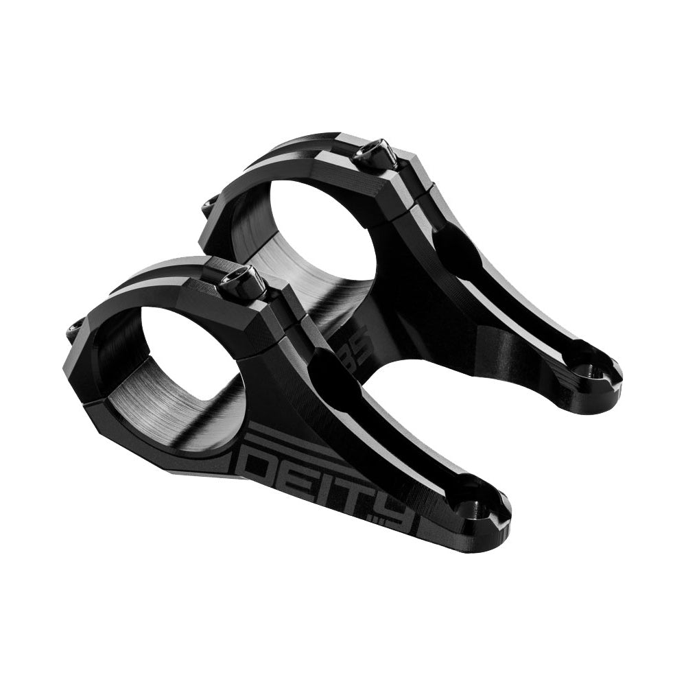 Deity Intake Direct Mount Stem - Black - 35mm - 50mm x 0 Degree - Direct Mount