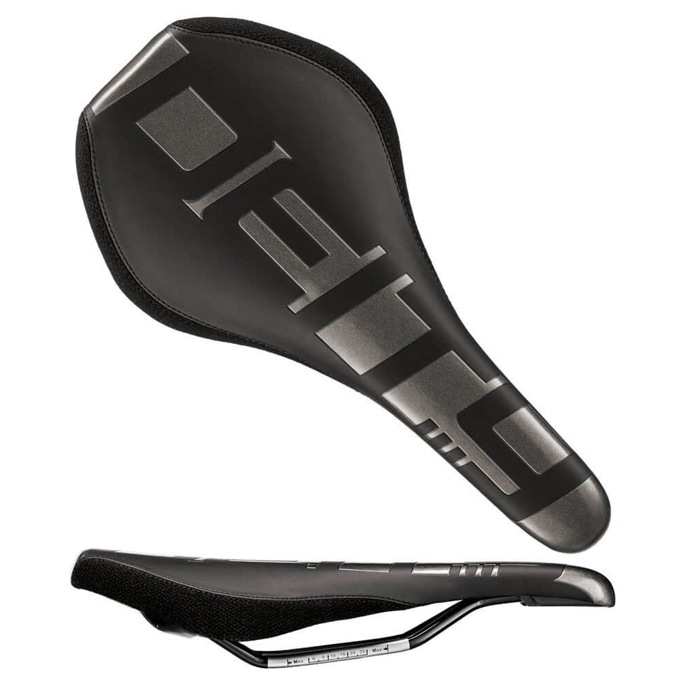 Deity Speedtrap AM Saddle - Black - Stealth - Cr-Mo Rails