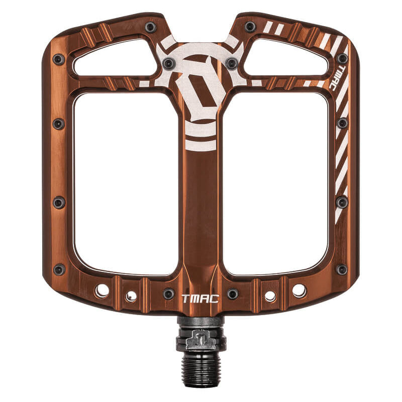Deity TMAC Alloy Flat Pedals - Bronze