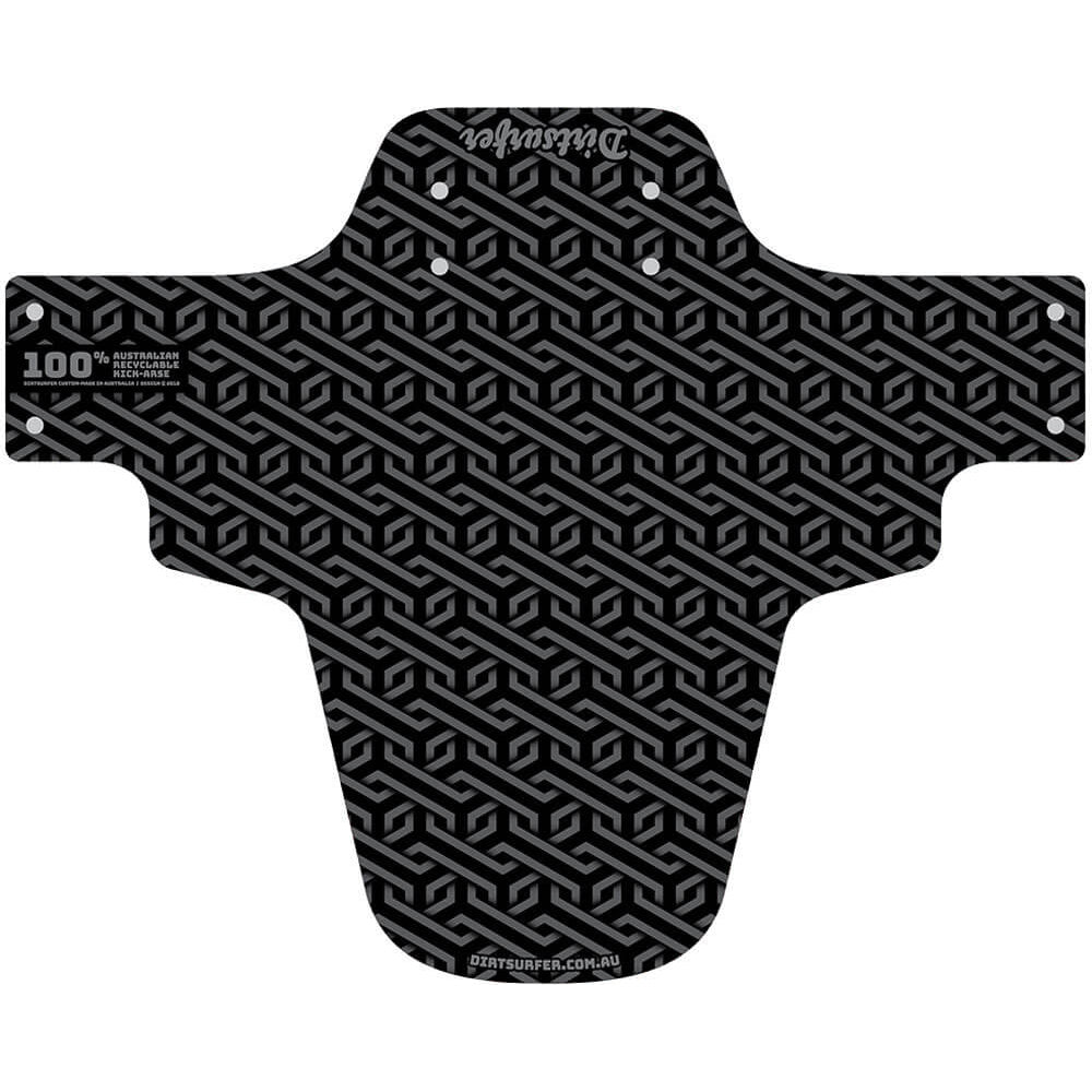 Dirtsurfer Mud Guard Fender - GeoWeave Blacker