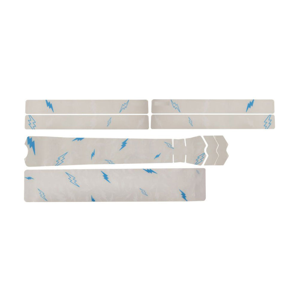 DyedBro Sergio Layos Signature Edition MTB Bike Protection Film - Clear - White - Turquoise