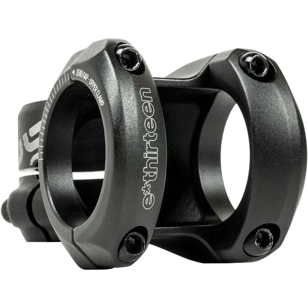 E-Thirteen Base 35 Clamp Stem - Black - 35mm - 50mm x 0 Degree - 1 1-8th Inch
