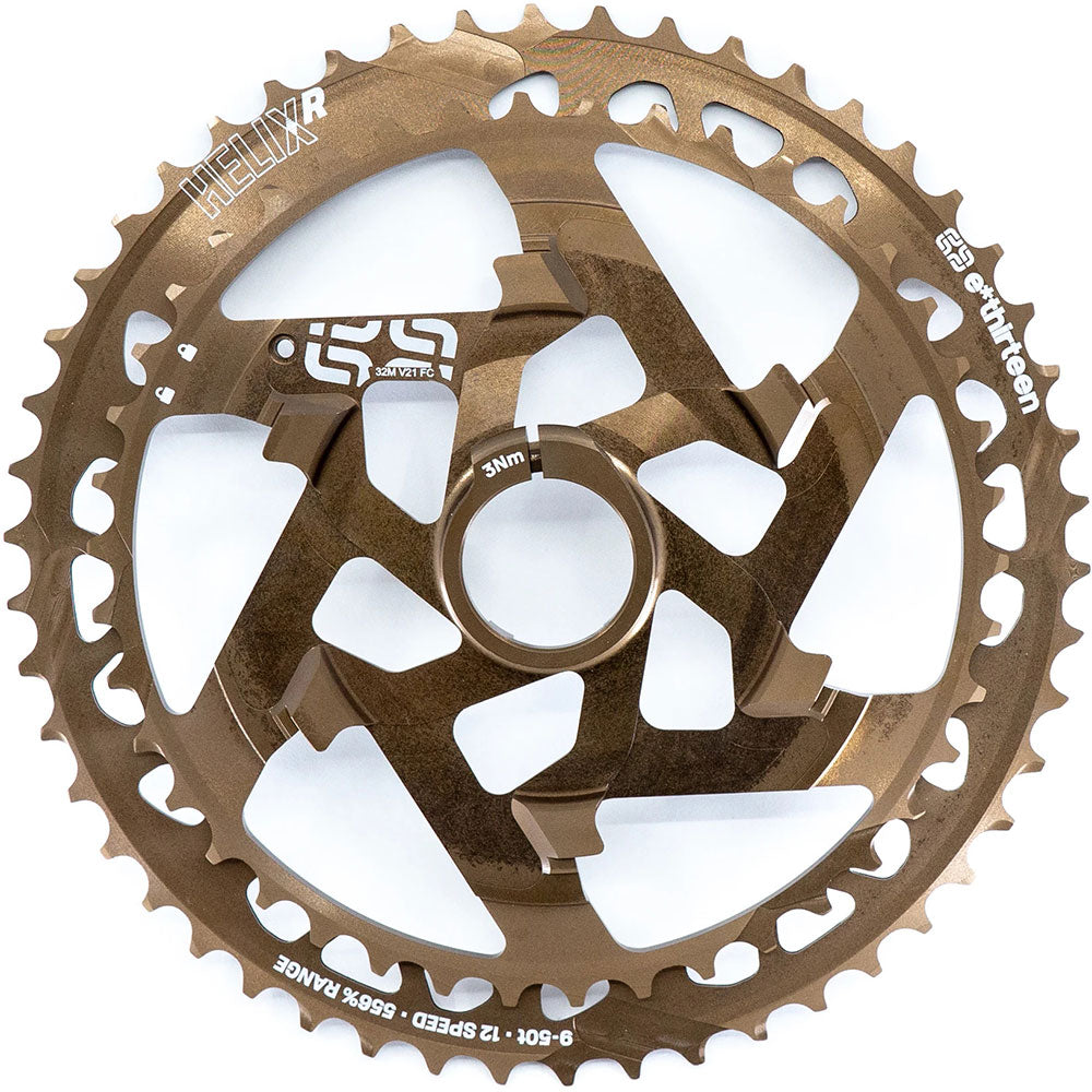 E-Thirteen Helix 12 Speed Race Cassette - XD Driver - Bronze - 9-50T - 12 Speed
