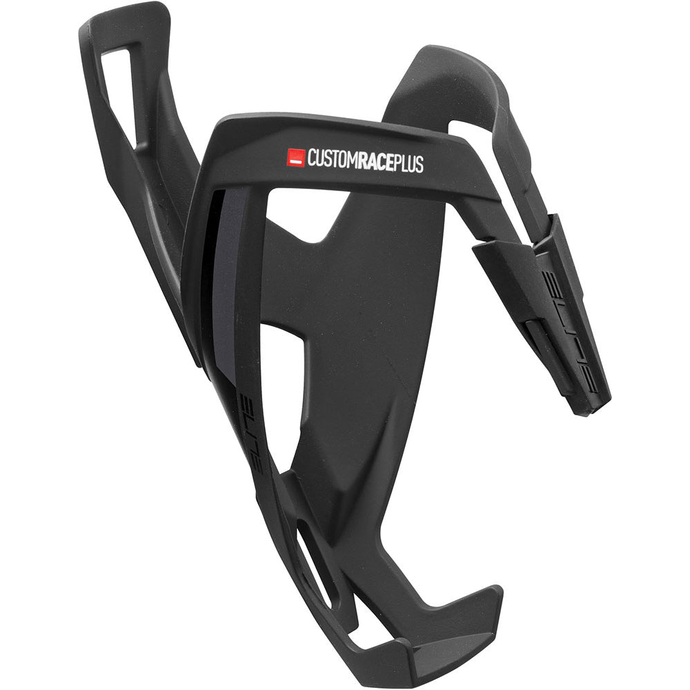 Elite Custom Race Plus Bottle Cage - Soft Touch Black - 2021