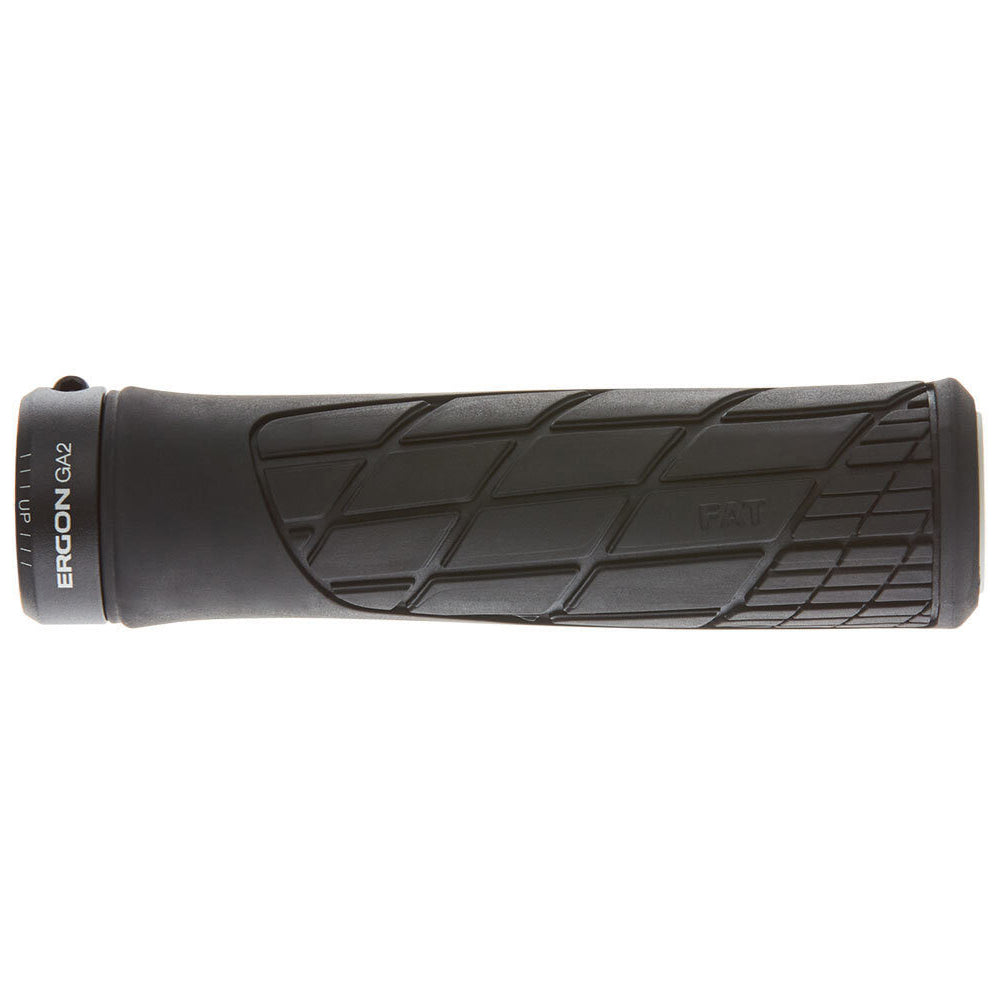 Ergon GA2 Fat Lock On Grips - Black - 2020
