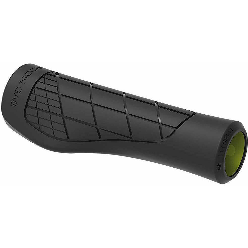 Ergon GA3 Lock On Grips - Black - Single Twist Shift Compatible - 2020