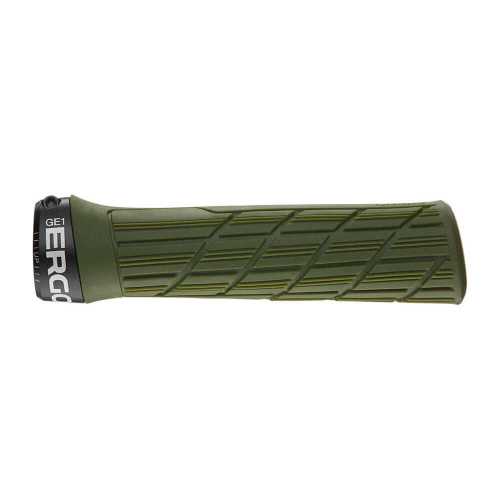 Ergon GE1 EVO Slim Lock On Grips - Deep Moss - 2020
