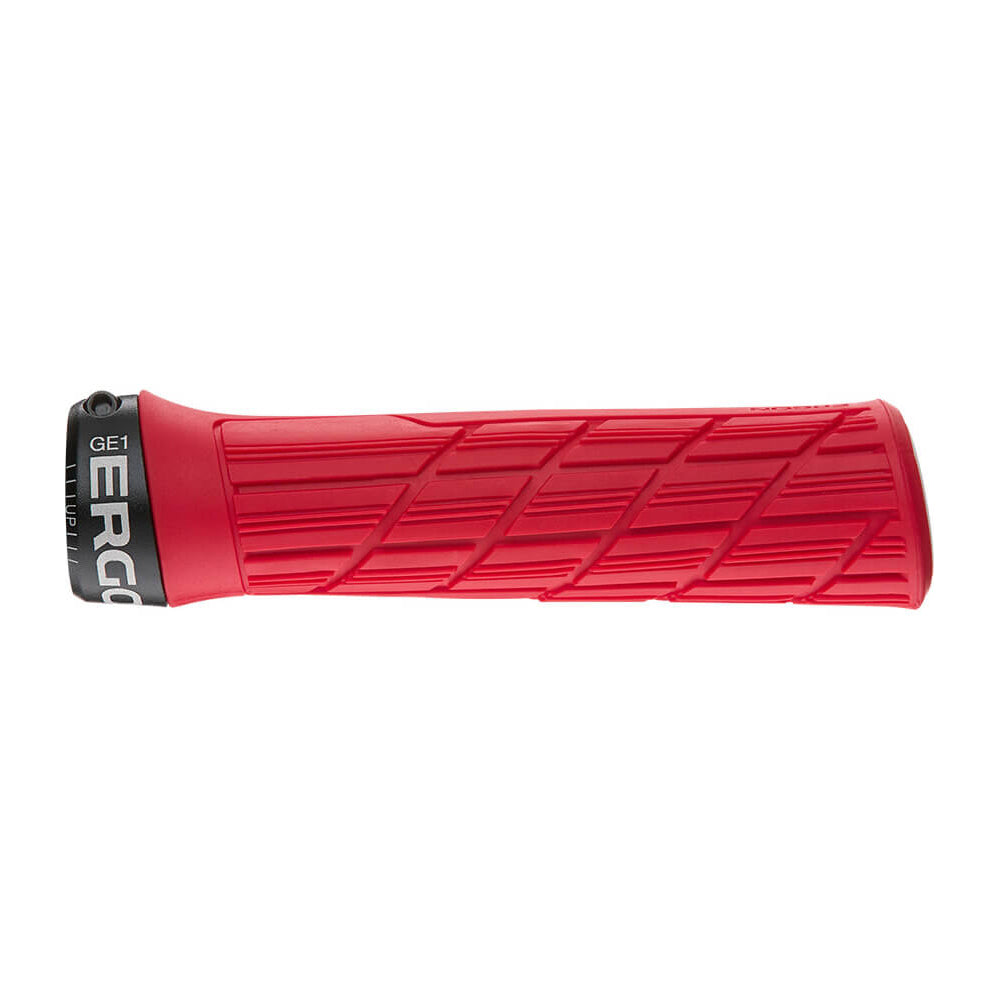 Ergon GE1 EVO Slim Lock On Grips - Risky Red - 2020