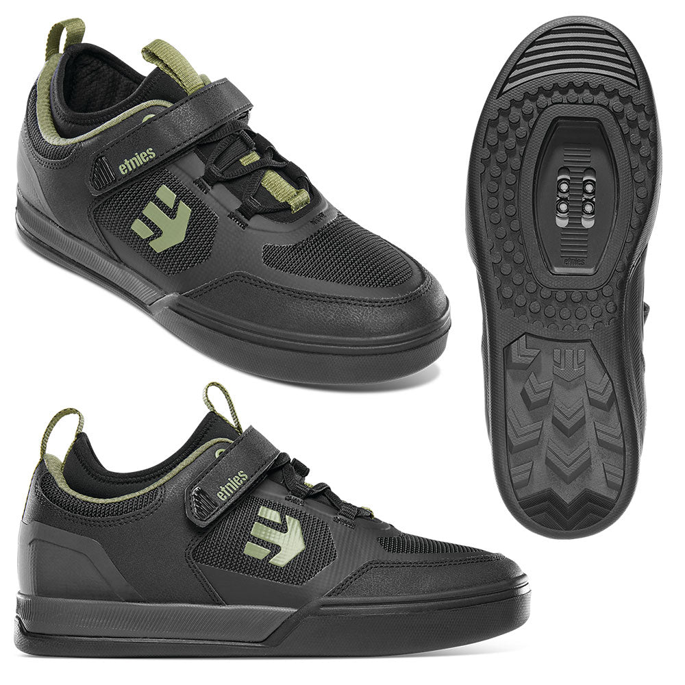 Etnies Camber CL Clipless Shoes - US 9.5 - Black