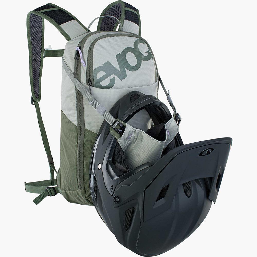 Evoc Ride 8L +2L Bladder Hydration Pack - Stone - Dark Olive