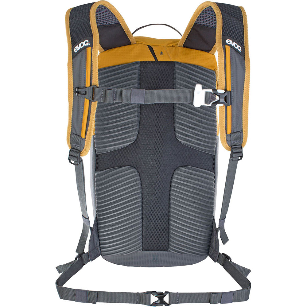 Evoc Ride 8L +2L Bladder Hydration Pack - Loam - Carbon Grey