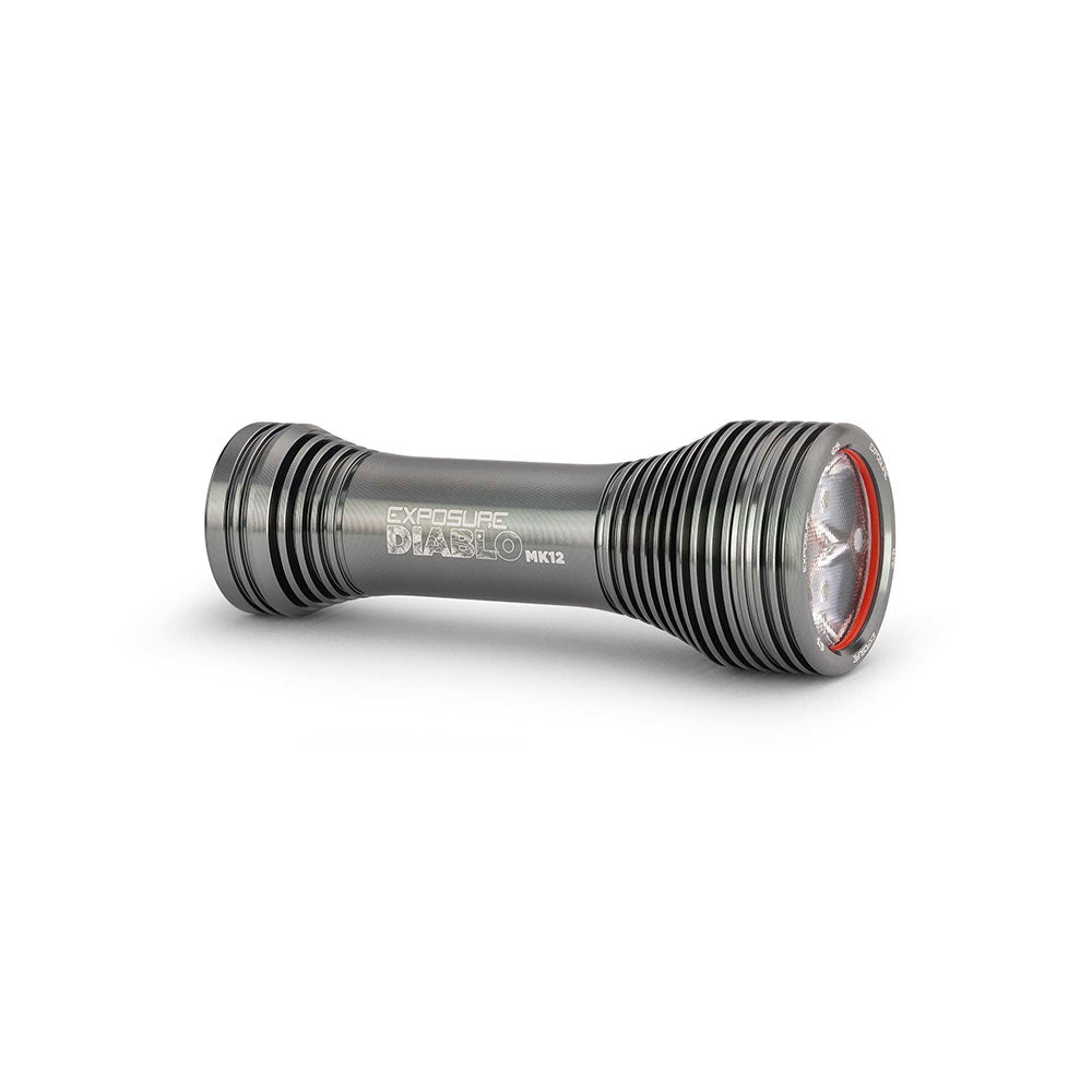 Exposure Diablo MK12 1800 Lumen Front Light - Gun Metal Black