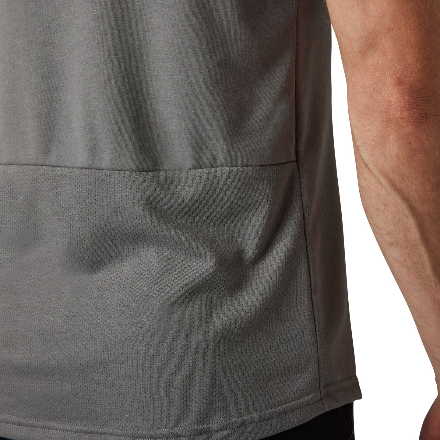 Fox Ranger DriRelease Emit Short Sleeve Jersey - S - Pewter
