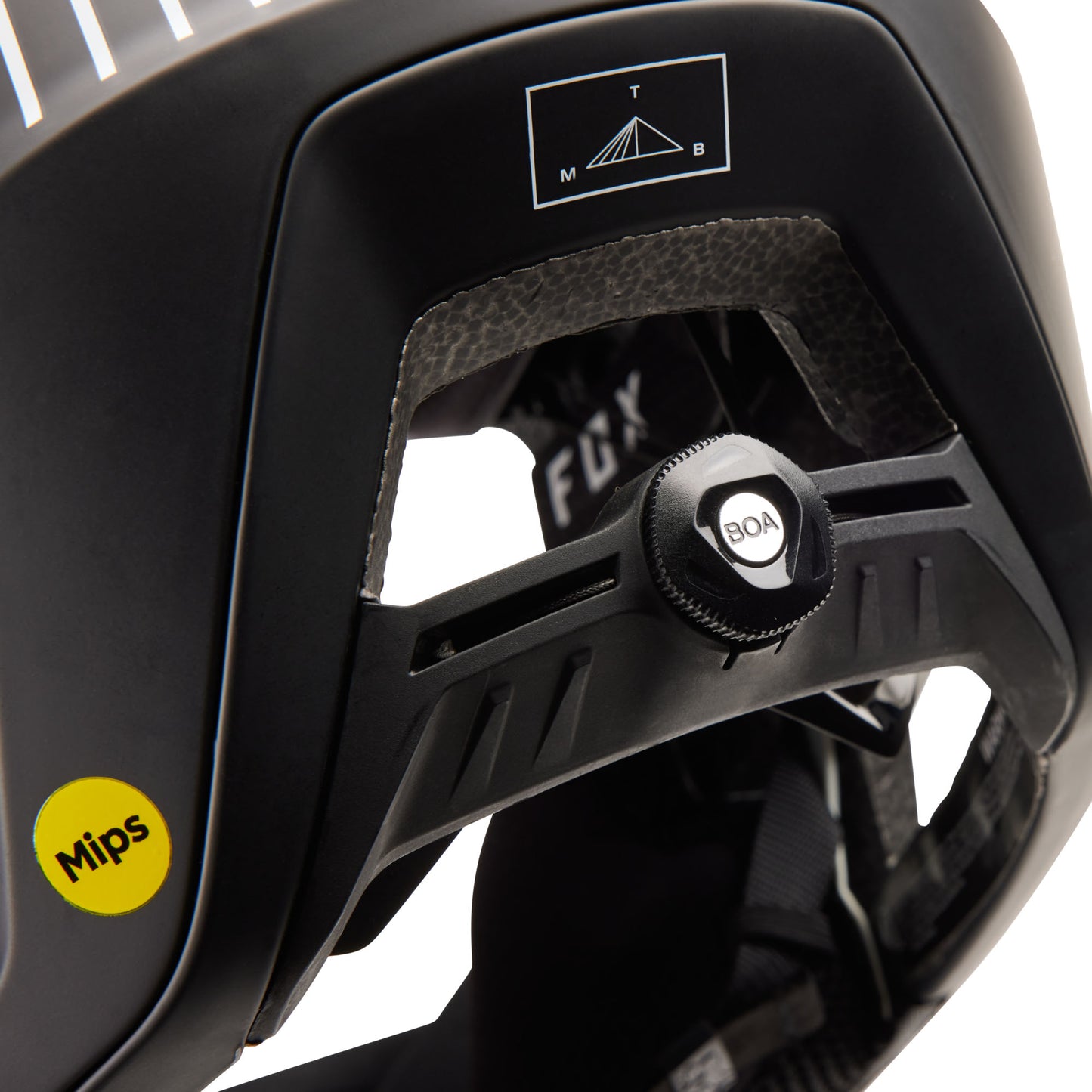Fox Proframe RS MIPS Helmet - L - Mash Black - White