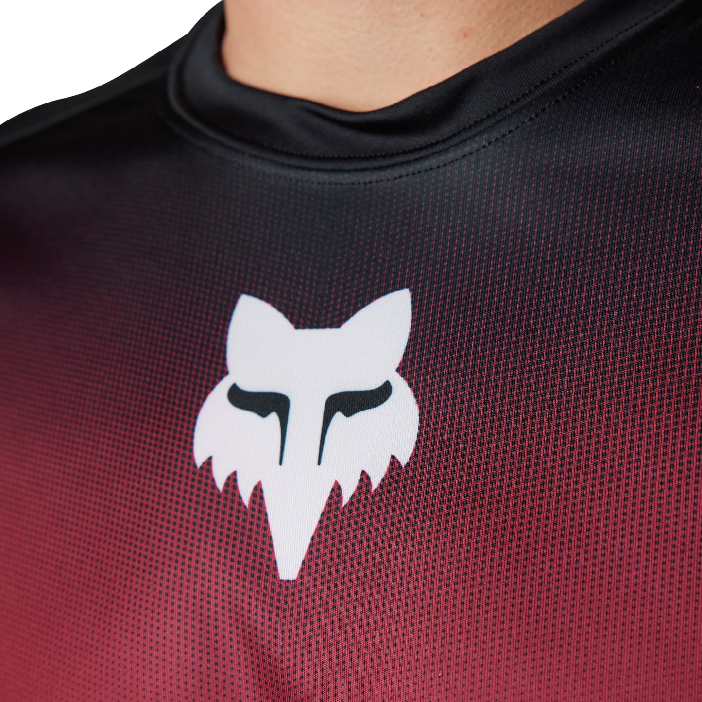 Fox Ranger Keel Long Sleeve Jersey - L - Bordeaux