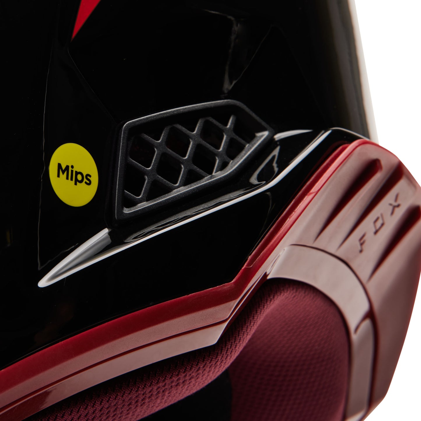 Fox Rampage Pro Carbon MIPS Helmet - L - Glnt Black