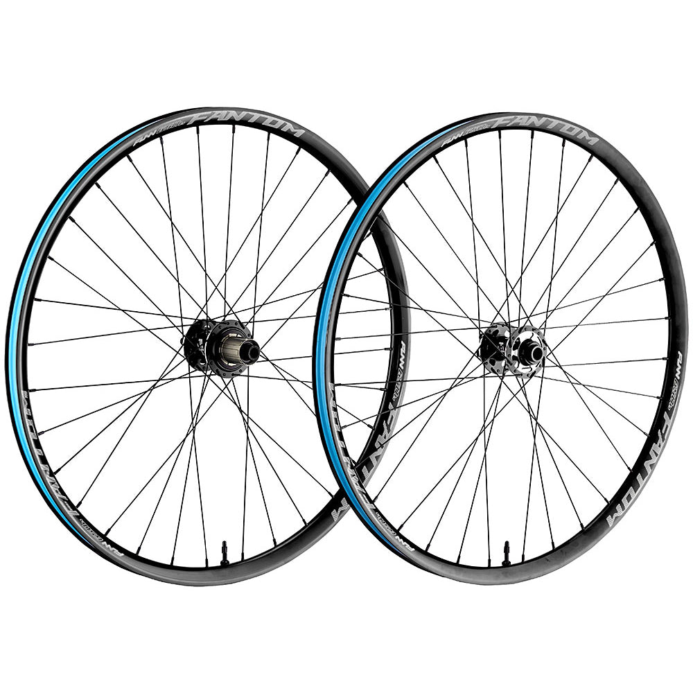FUNN Fantom AM35 Wheelset - Shimano Micro Spline - Black - F-15x110mm Boost R-12x148mm Boost - 6 Bolt - Front and Rear - 29 Inch