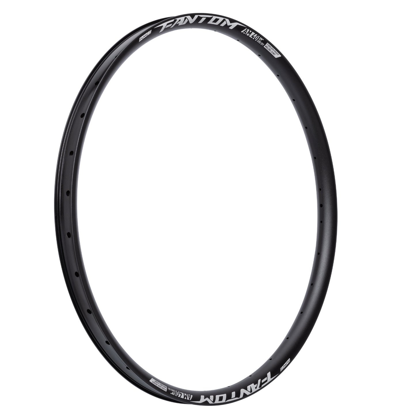 FUNN Fantom AM40 Rim - Black - 32 Hole - 29 Inch