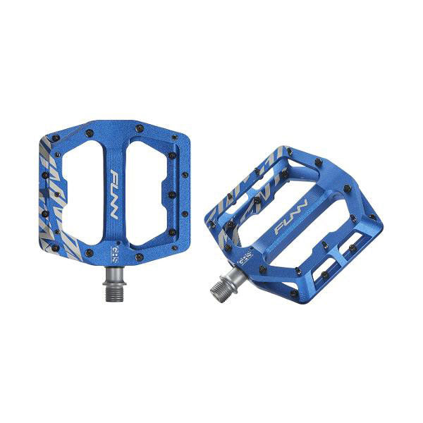 FUNN Funndamental Aluminium Pedals - Blue