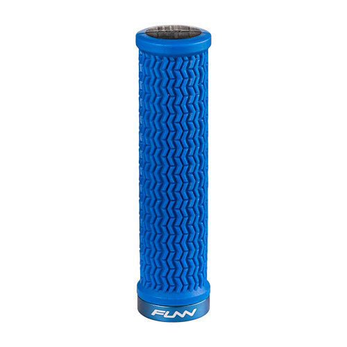 FUNN Holeshot Lock On Grips - Blue