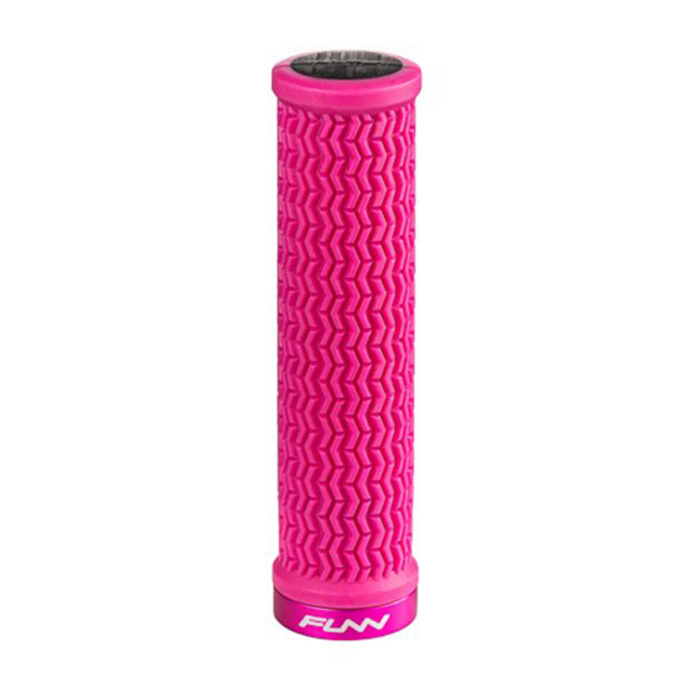 FUNN Holeshot Lock On Grips - Pink