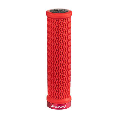 FUNN Holeshot Lock On Grips - Red - Single Lock On Grips
