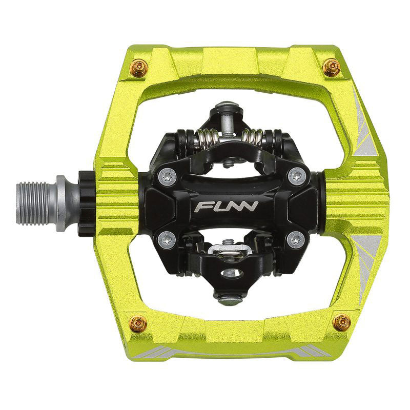 FUNN Ripper SPD Pedals - Green