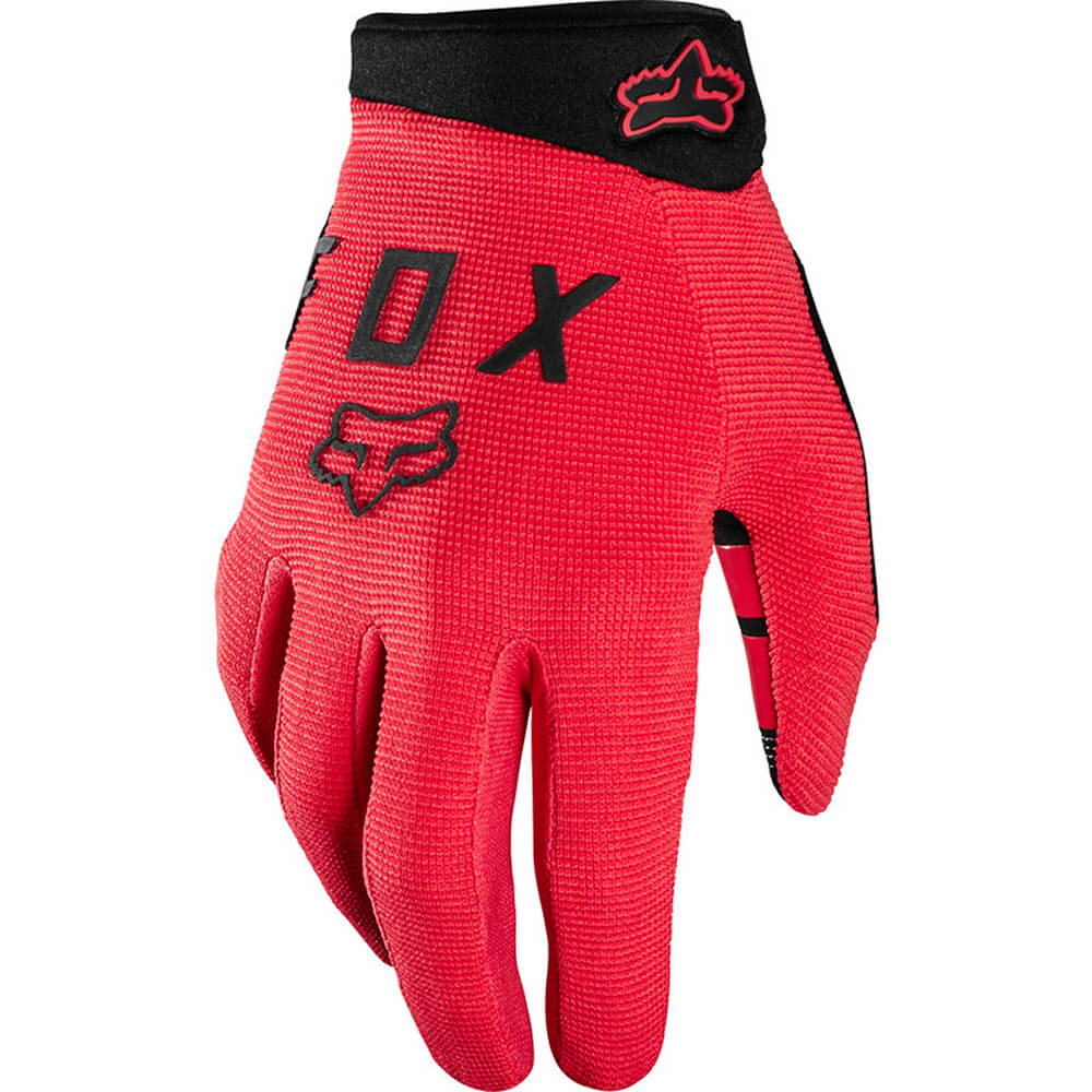 Fox Ranger Gel Women's Gloves - M - Bright Red